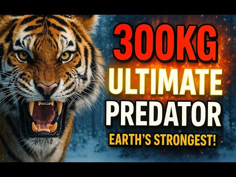 Why the 300kg Amur Tiger is Earth's ULTIMATE Predator! 🐅💪
