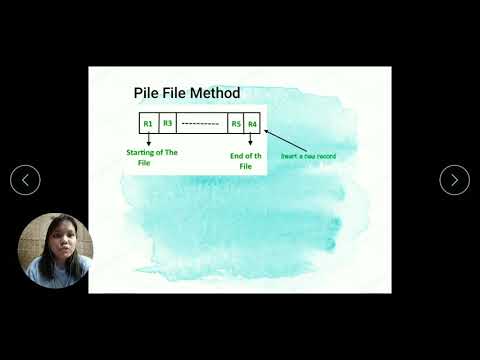 (MIS Discussion) Sequential File Organization