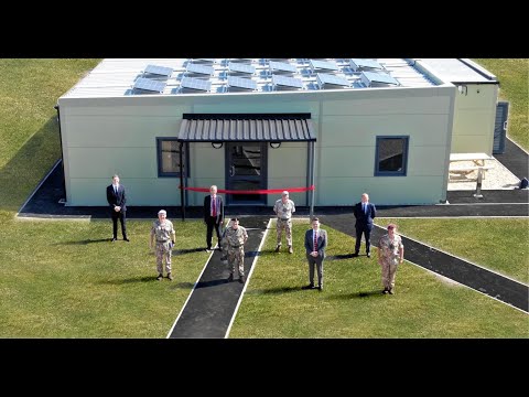 New carbon efficient accommodation for soldiers on exercise