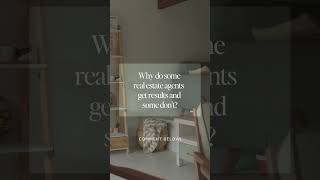 🤔 Help me out here... Why do some real estate agents get results and some don't?