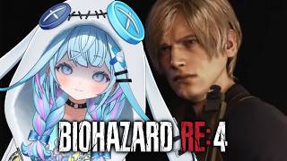 【バイオハザードRE:4】完全初見❕ホラー苦手が行く #3【水宮枢／ホロライブDEV_IS】