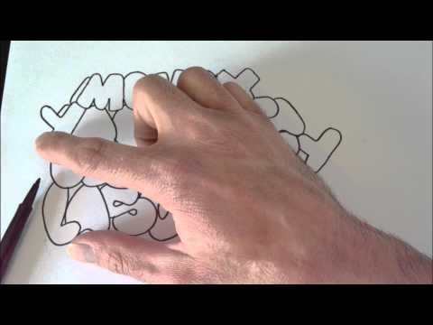 stop motion graffiti