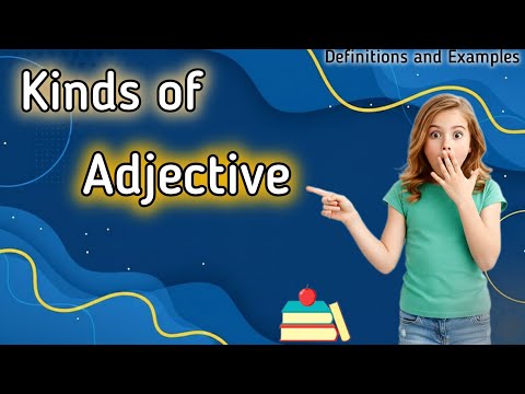 Kinds of Adjective #Kinds_of_adjective #parts_of_speech #8partsofspeech #english_learning 