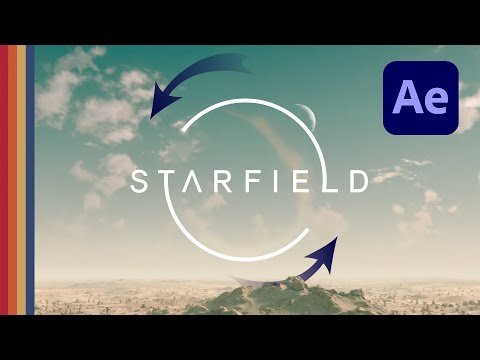 Starfield Logo Animation in 4 Minutes | After Effects Tutorial