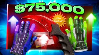 $75,000 of CS2 GOLD Trade Ups (INSANE HITS)