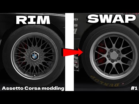 Assetto corsa Modding #1 | Rims swap