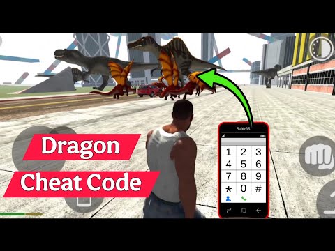 How to get dragon fire Cheat Code || Indian Bikes driving 3D || Update cheat code 🤠 ll dinosaur code