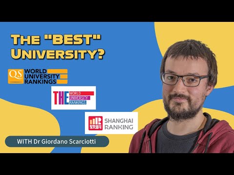 The Best University is NOT What You Think! What do university rankings actually measure?
