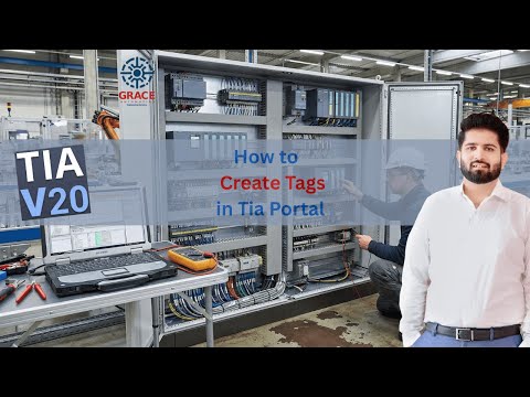 How to Create Tags in TIA Portal