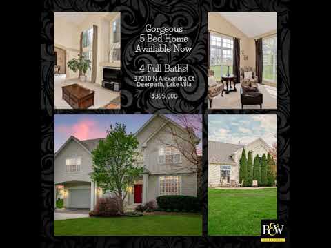 Gorgeous 5 Bed Home 
Available Now
4 Full Baths!