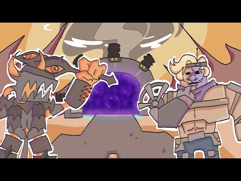 You burned my house to the ground | tower defence simulator animation meme