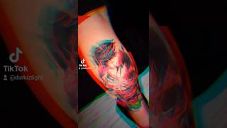 Red Skull Tattoo #corpse #bringmethehorizon #codemistake #girl #lips #eyes #blood #ink #darkiztlght