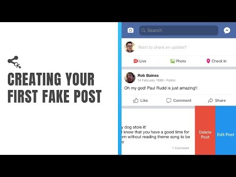 Creating Your First Fake Post - Social Dummy App