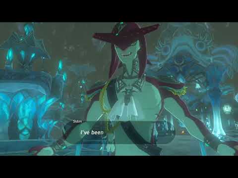 Link's little wave is underappreciated in this scene...  [BOTW]