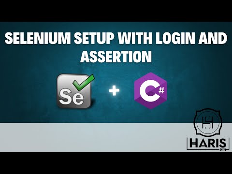 Selenium Setup with C# and NUnit for Login Tests | Step-by-Step Guide in Visual Studio