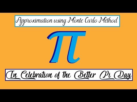 Approximating Pi using Monte Carlo Method