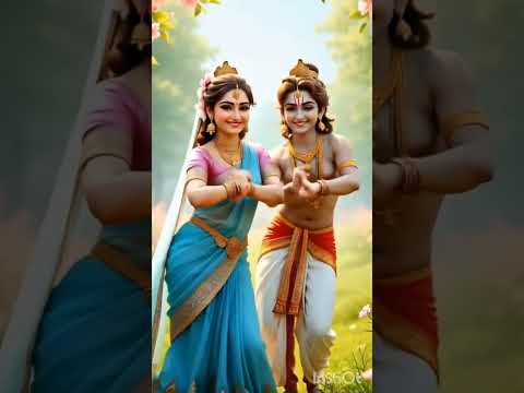 radha krishna dance video