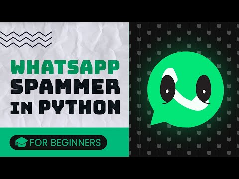 How to Create a Simple Python Whatsapp Spam Bot | python for beginners automate whatsapp with python