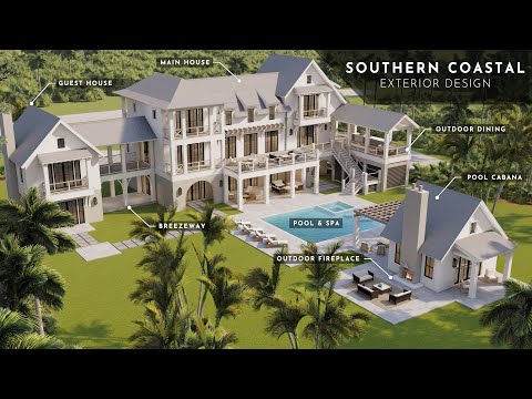 Kiawah River Style House Design