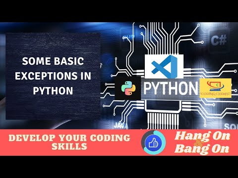 V31 - Introduction to Basic Exceptions in Python