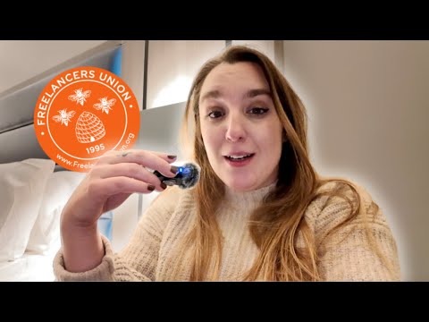 I took an 18hr business trip to NYC (speaking at freelancers union)