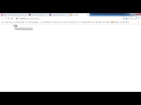 10 - How to create Abbrevation using Bootstrap 4 in Tamil | Bootstrap Tutorial For Beginners