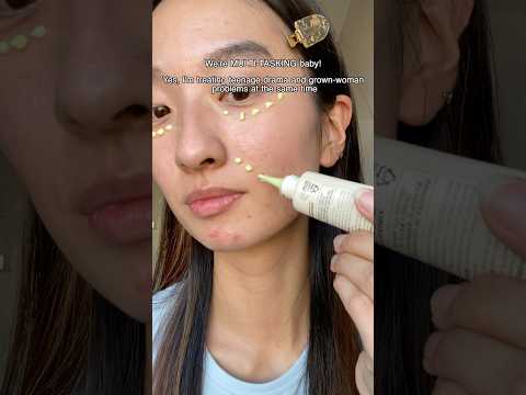 Again dealing with teenage drama of hormonal breakouts… #skincare #kbeauty #acne #poreserum #pimples