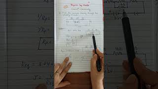 PYQs Class 10th Physics : Numerical on Resistors in Series and Parallel  #class10th #electricity