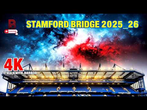 Inside Stamford Bridge 2025: Where Legends Were Made! 🏟️ 4k-HD