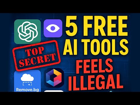 5 AI TOOLS THAT FEELS ILLEGAL TO KNOW #ai #trending #chatgpt #elemental #elevenlabs #leonardo