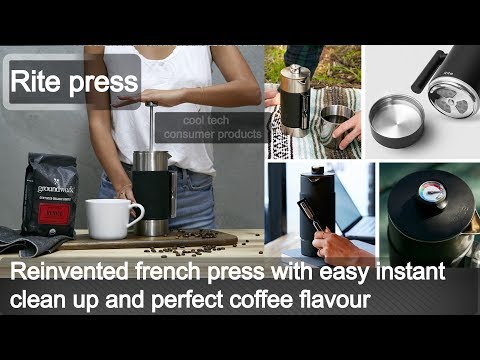 this french press called rite press will give you easiest user experience of how to use french press