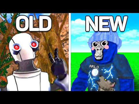 I Played OLD VERSIONS of Gorilla Tag