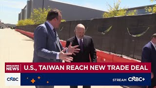 Taiwan will invest $250B in U.S. chipmaking under new trade deal
