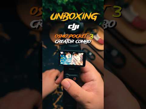 Best Vlogging Camera of 2025? 🎥👀 | Unboxing DJI Osmo Pocket 3 Creator Combo