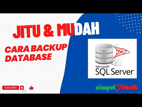 Microsoft SQL Server - Cara backup database dengan Generate Script
