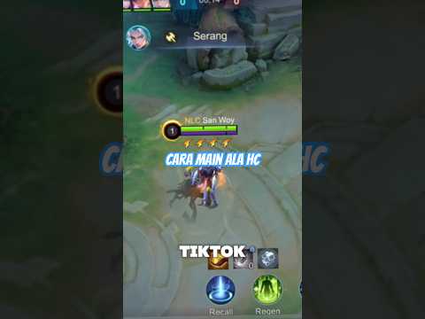 Cara main ala hc tiktok #mobilelegends #mlbb