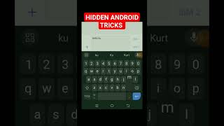HIDDEN ANDROID TRICKS 2024 #smartphone #androidhiddensettings