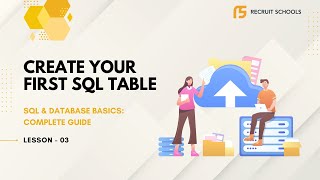Create Your First SQL Table | SQL & Database Basics: Complete Guide (Lesson 3)