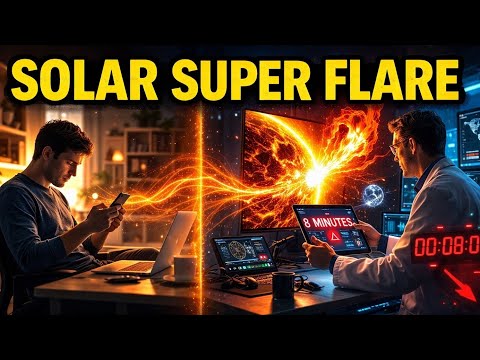 A Solar Super Flare Could End Civilization in 8 Minutes