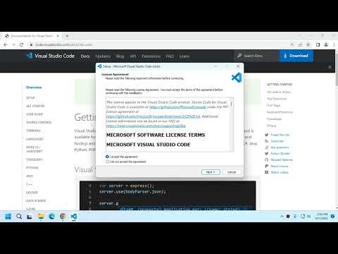 How to install Visual Studio Code in Windows 11