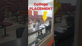 Placement Aise Hota Hai... 🤔 #vlog #college #placement #interview