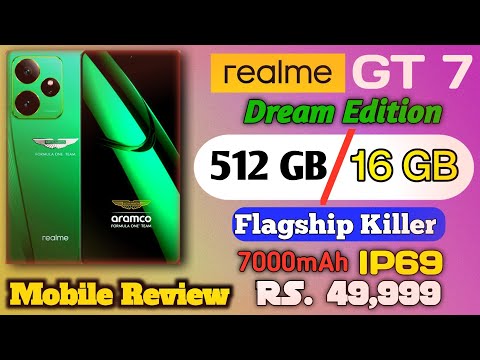 Realme GT 7 Dream Edition: Mobile Review Unboxing | Aston Martin Aramco Collaboration | Mobile |
