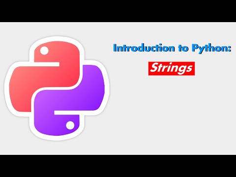 Python Class Day 1: Strings