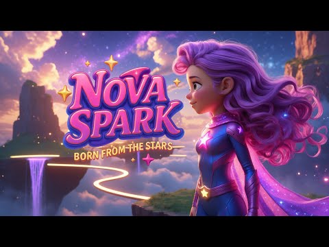 "Nova Spark: Born from the Stars" cartoon,  kids music.