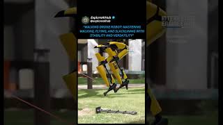 “Caltech and Veritasium Unveil Groundbreaking Walking Drone Robot:#WalkingDrone #RobotInnovation #ai