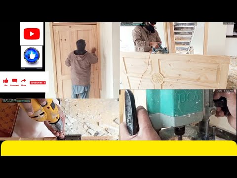 wooden door || Full fintting choghat || full video || watch for END.