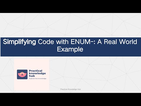Simplifying Code with ENUM-: A Real World Example