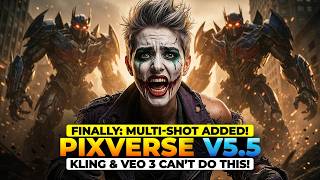 PixVerse V5.5 MULTI-SHOT Is Insane! AI Video/Animation Generator – Text to Video + Image to Video AI