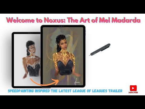 Mel Madarda Time-Lapse | League of Legends Speed Painting Inspired by  new Welcome to Noxus | fanart