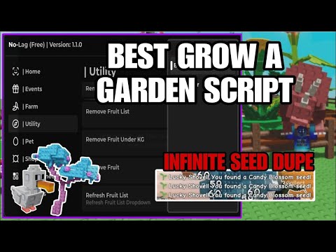 [SPAWNER 🍏] Grow A Garden OP New  Pet & Seed SPAWNER Script | New Script For Grow A Garden Roblox